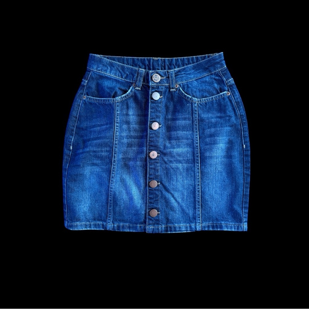 2nd ONE denim mini skirt size XS
